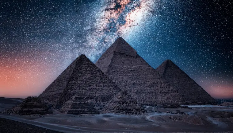 Počasí v Egyptě, Pyramidy v Gíze, Egypt