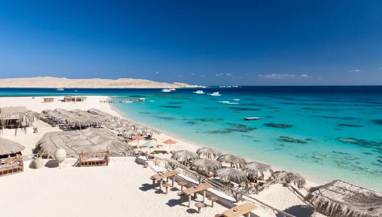Počasí v Egyptě, krásná pláž