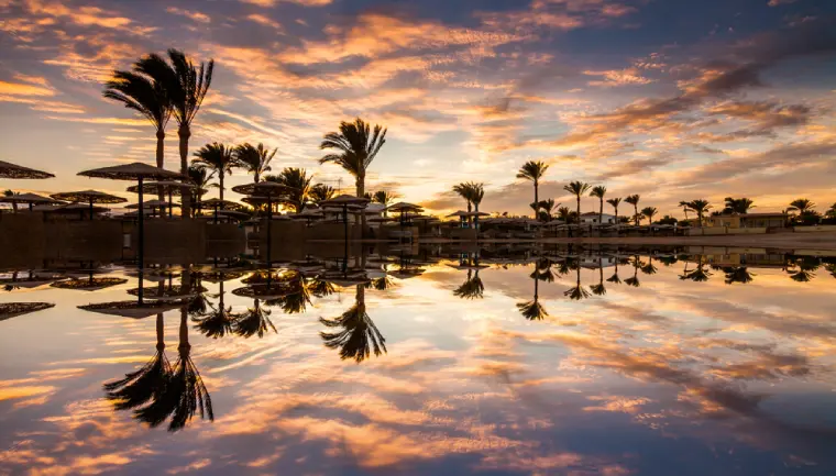 západ slunce v Marsa Alam