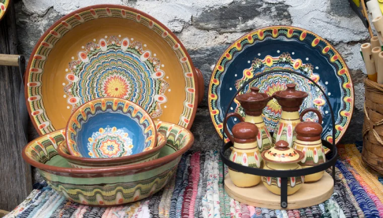 Trojské řemeslné výrobky a keramika z Bulharska