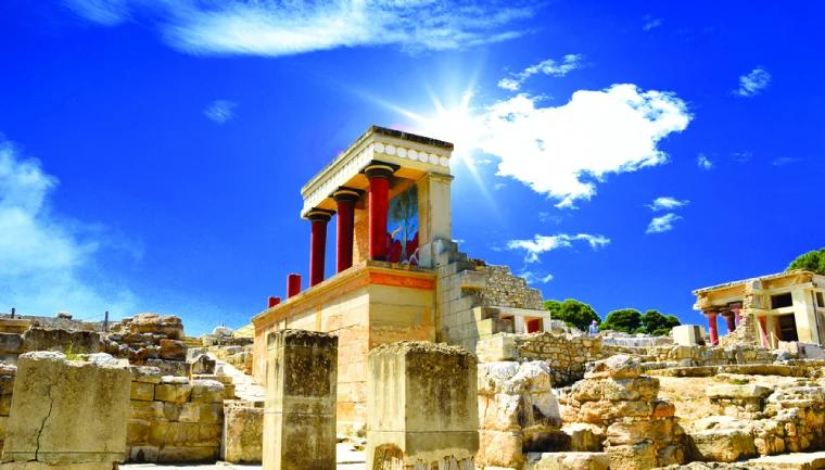 Hlavní město Heraklion a Knóssos