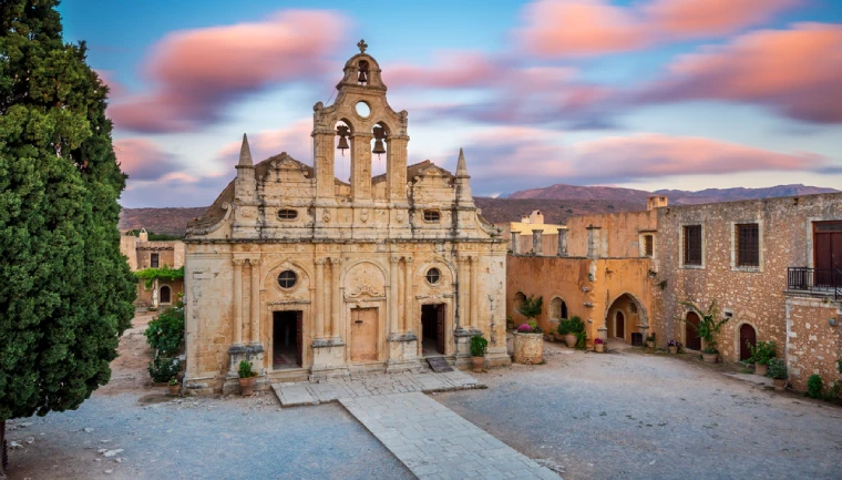 Leprosárium Spinalonga a klášter Arkadi