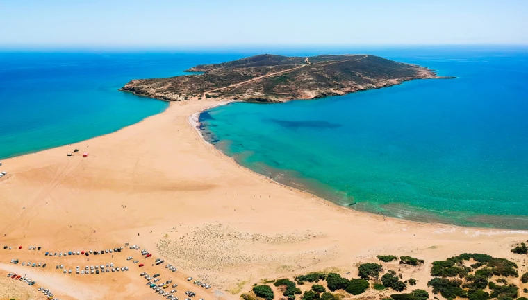 Ostrov Rhodos, Ostrov Rhodos, krásná pláž