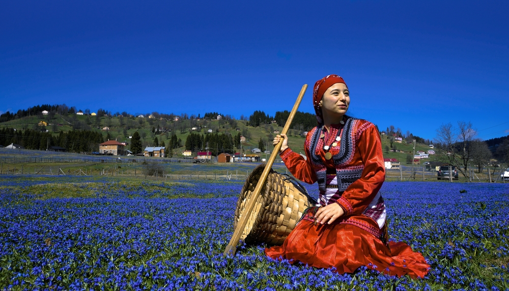 Turecká žena v kroji