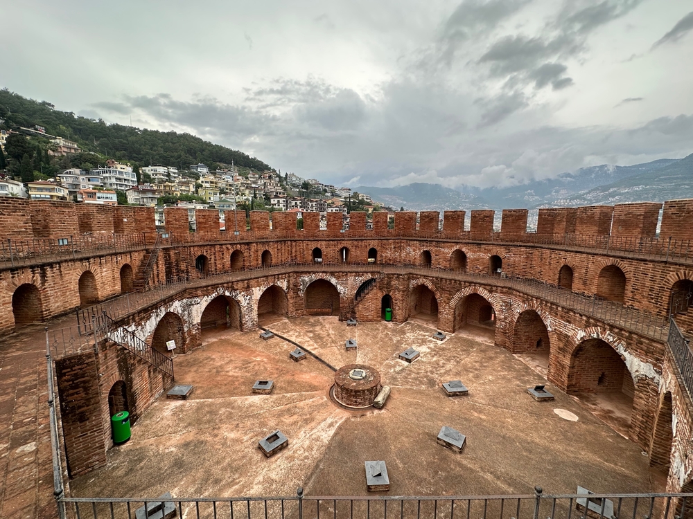 Hrad v Alanyi, Turecko