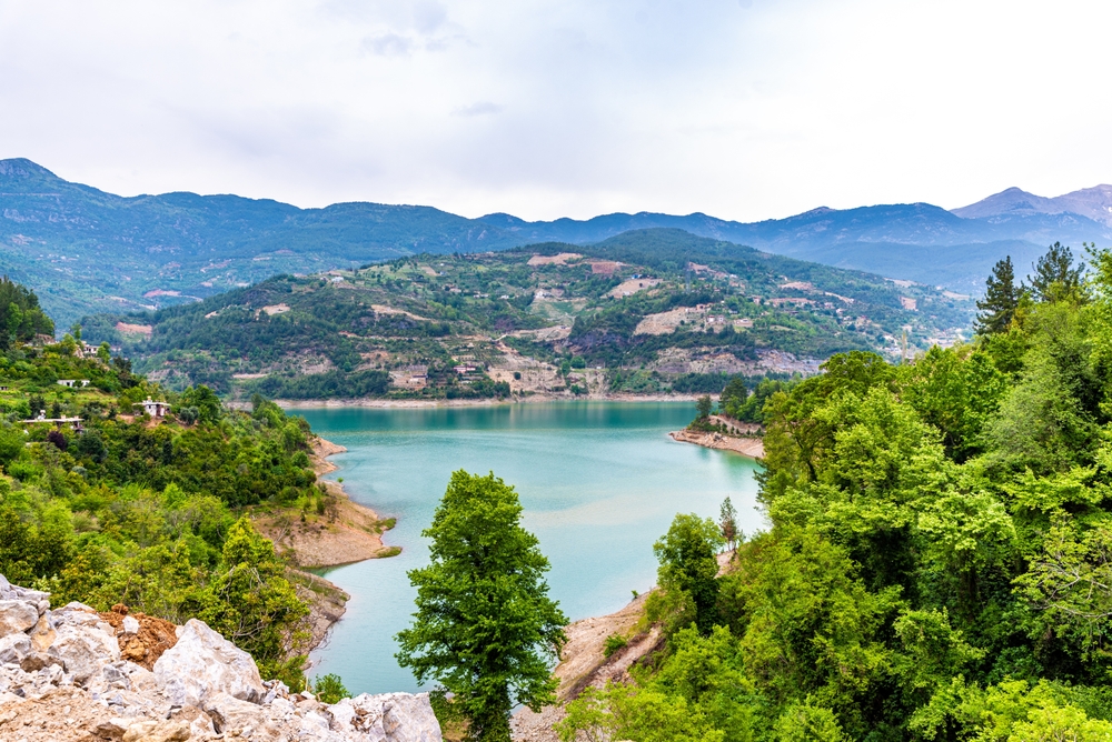 Jezero a řeka Dim Çay, Alanya
