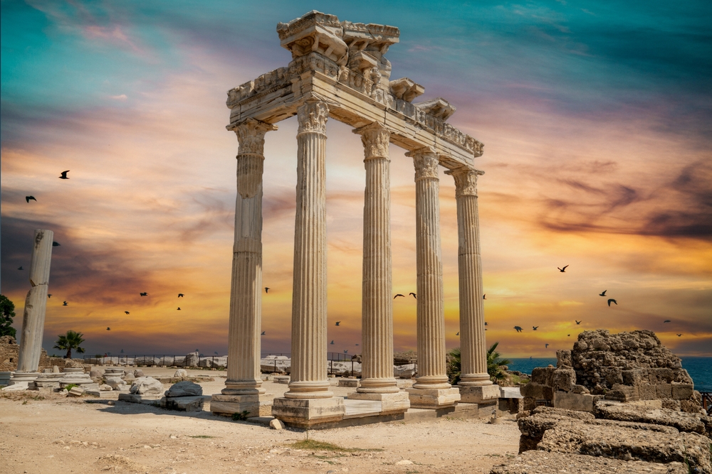 Apollónův chrám Side, Turecká riviéra