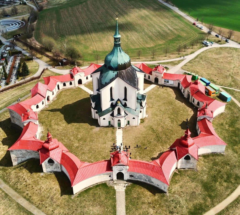 Co je UNESCO? Činnost organizace v kontextu cestovního ruchu 5 Poutní kostel Jana Nepomuckého na Zelené Hoře