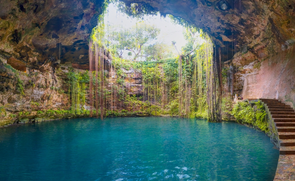 Cenote Ik Kil, Mexiko