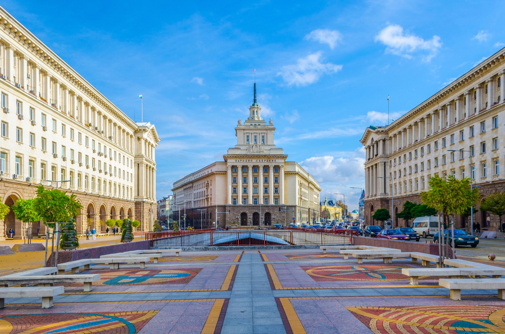 náměstí nezávislosti Sofie