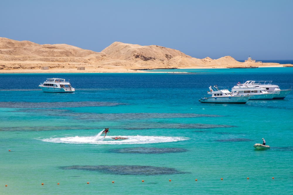 Hurghada vodní sporty