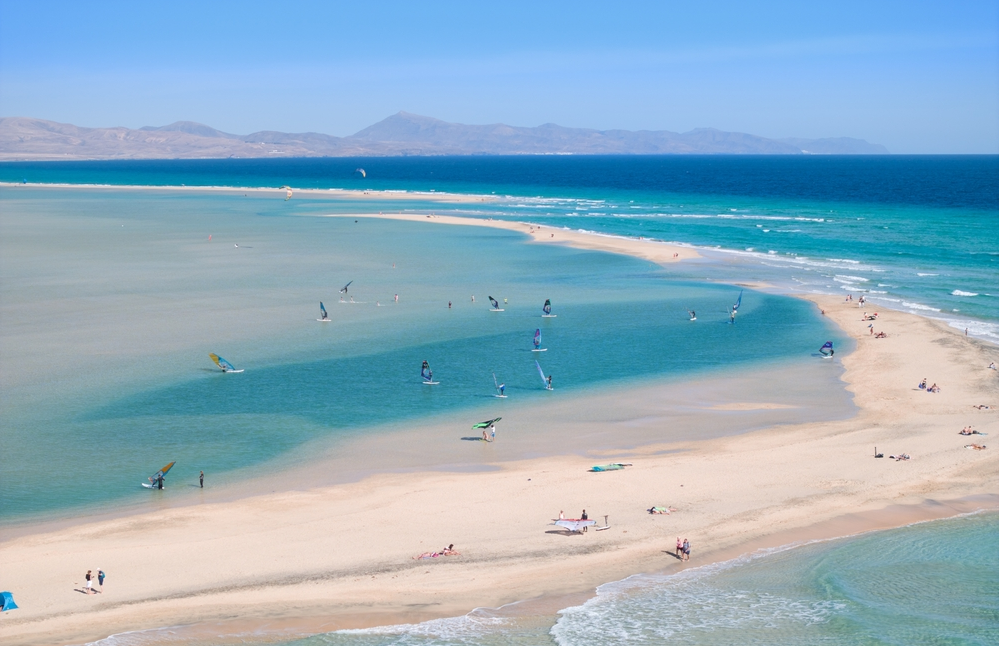 Fuerteventura zajímavosti: Top 10 míst, která musíte vidět! 4 Na obrázku je pláž Playa de Sotavento.