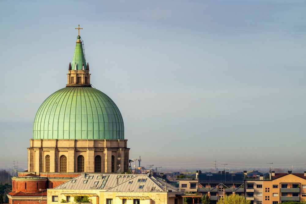 Udine – italské město plné historie a gastronomie 2 Výhled na Udine, Itálie