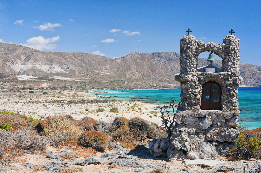 Pláž Elafonisi, Kréta