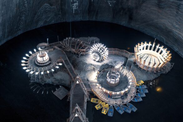 Solný důl Salina Turda, Rumunsko