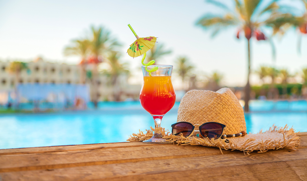 All Inclusive Egypt a drink u bazénu