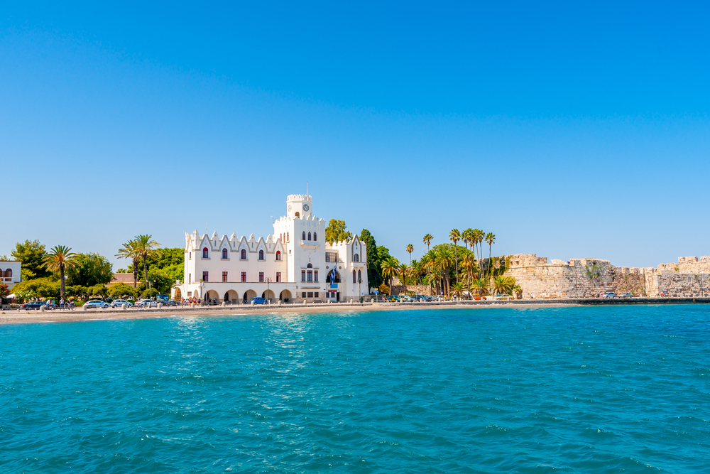 Hlavní město Kos Řecko