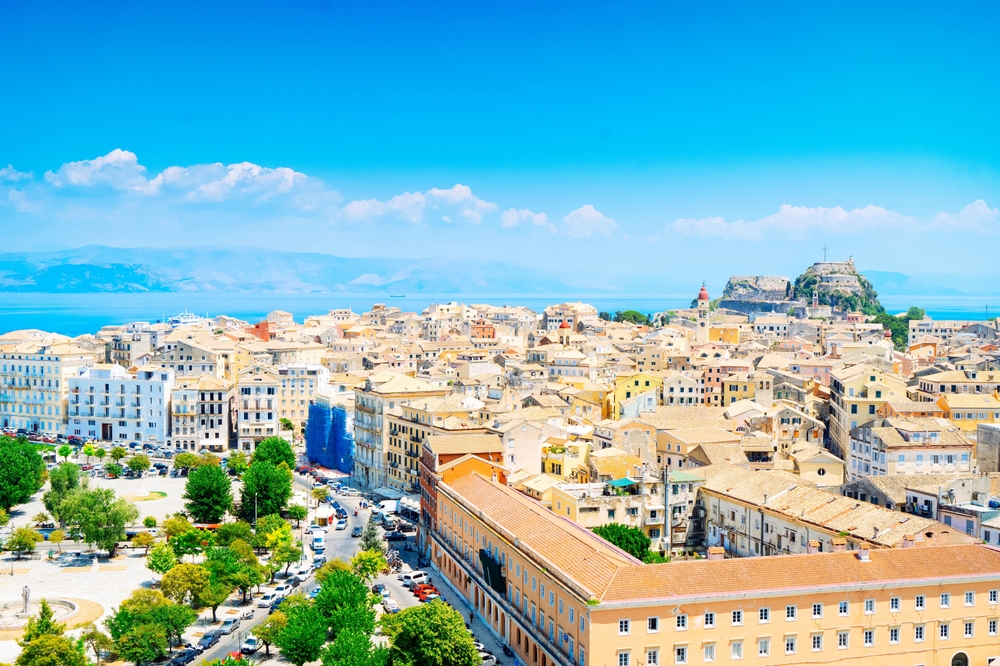 Korfu: dovolená na severu nebo na jihu – kam vyrazit? 2 Kerkyra město Korfu Řecko