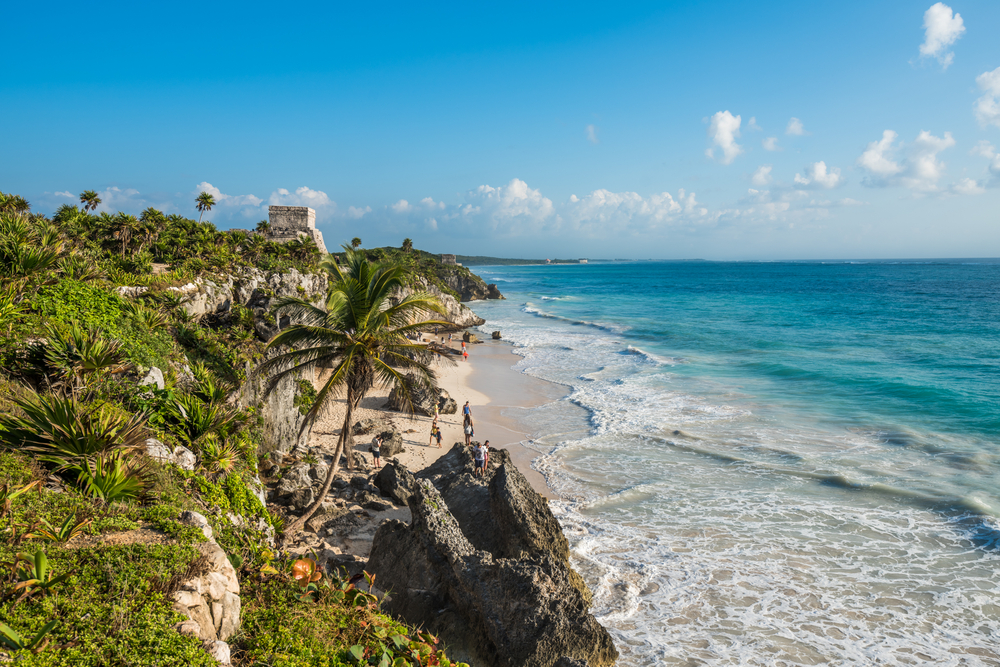 Tulum zřícenina Mexiko