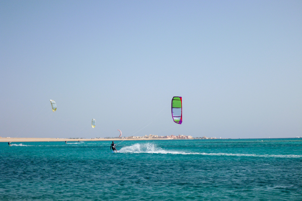 kiteboarding Soma Bay Egypt