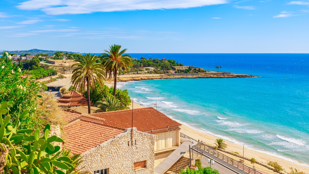 Španělsko pláž v Katalánsku