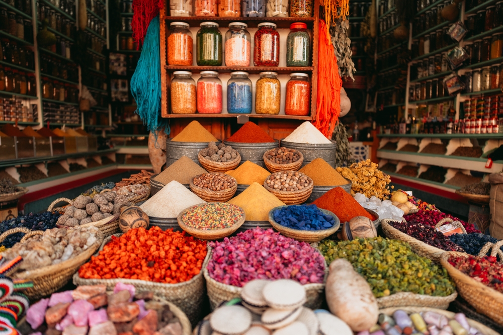 Trh Souk Marrákeš Maroko