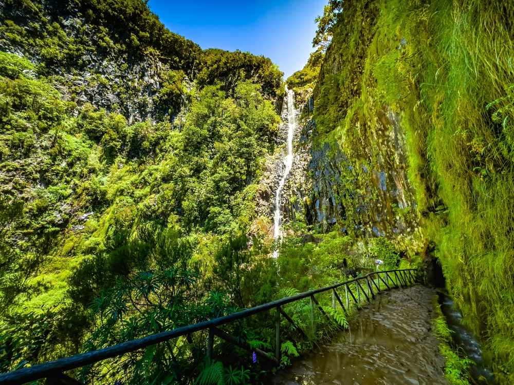 trasa kolem levády Madeira