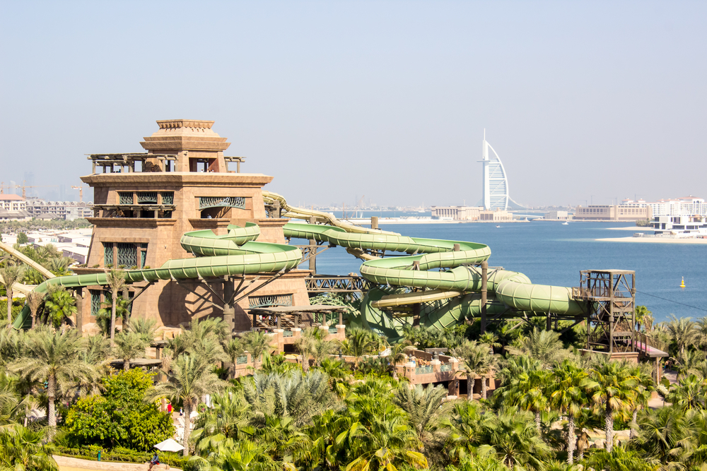 vodní park Aquaventure Dubaj