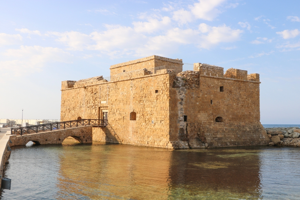 Hrad Paphos Kypr Pafos