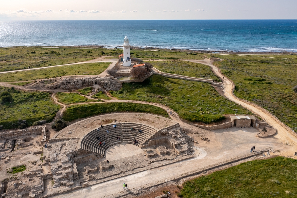 Maják Kato Paphos Kypr