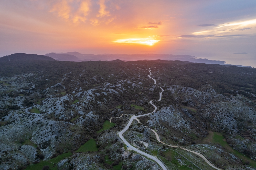 Pantokratorské hory Korfu