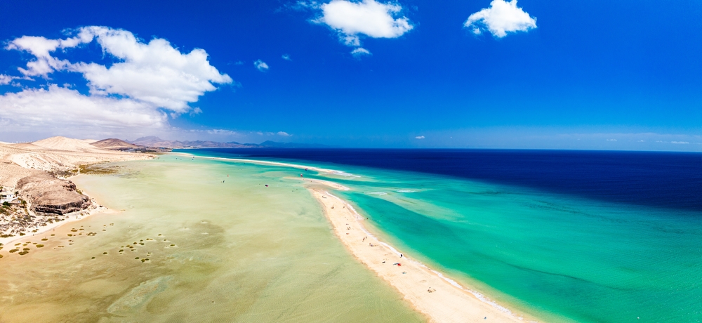 TOP 7 pláží, které musíte vidět během dovolené na Fuerteventuře 3 Playa de Sotavento, Fuerteventura