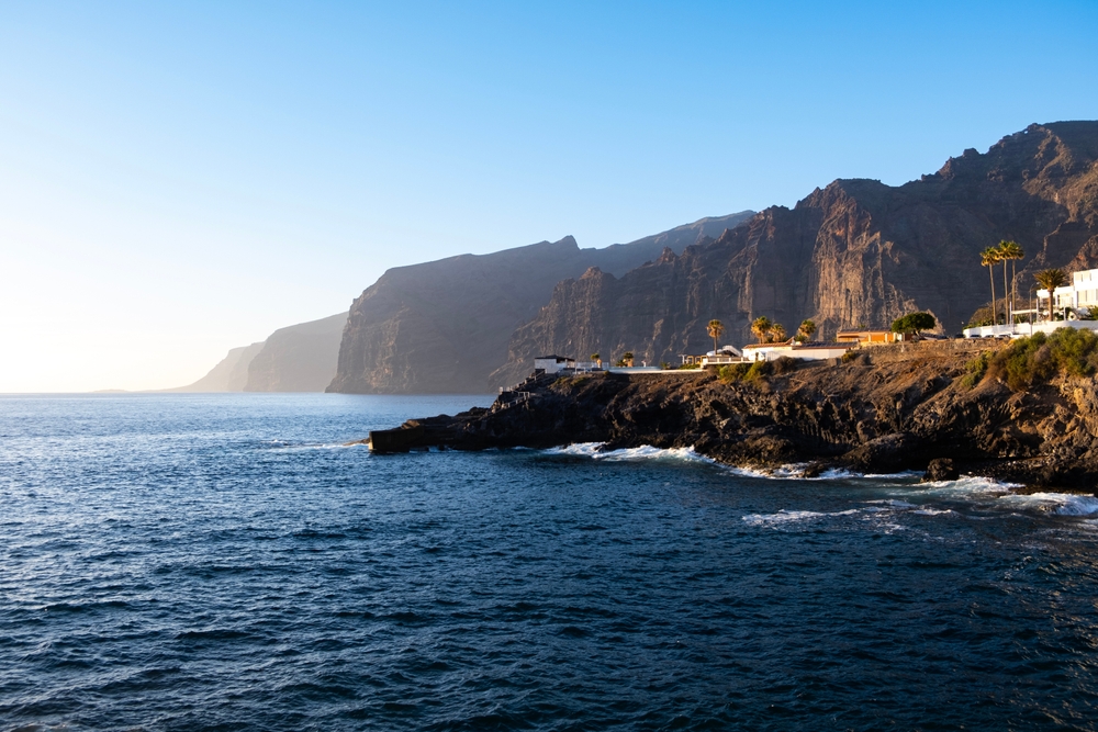 útes ostrova Tenerife