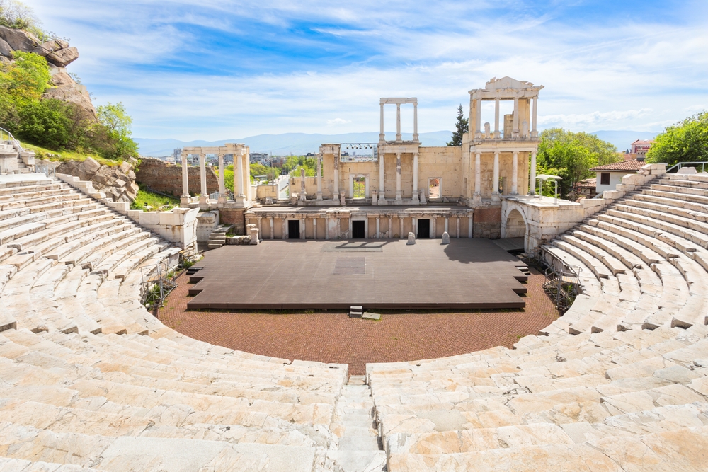 Amfiteátr Philippopolis, Plovdiv, Bulharsko