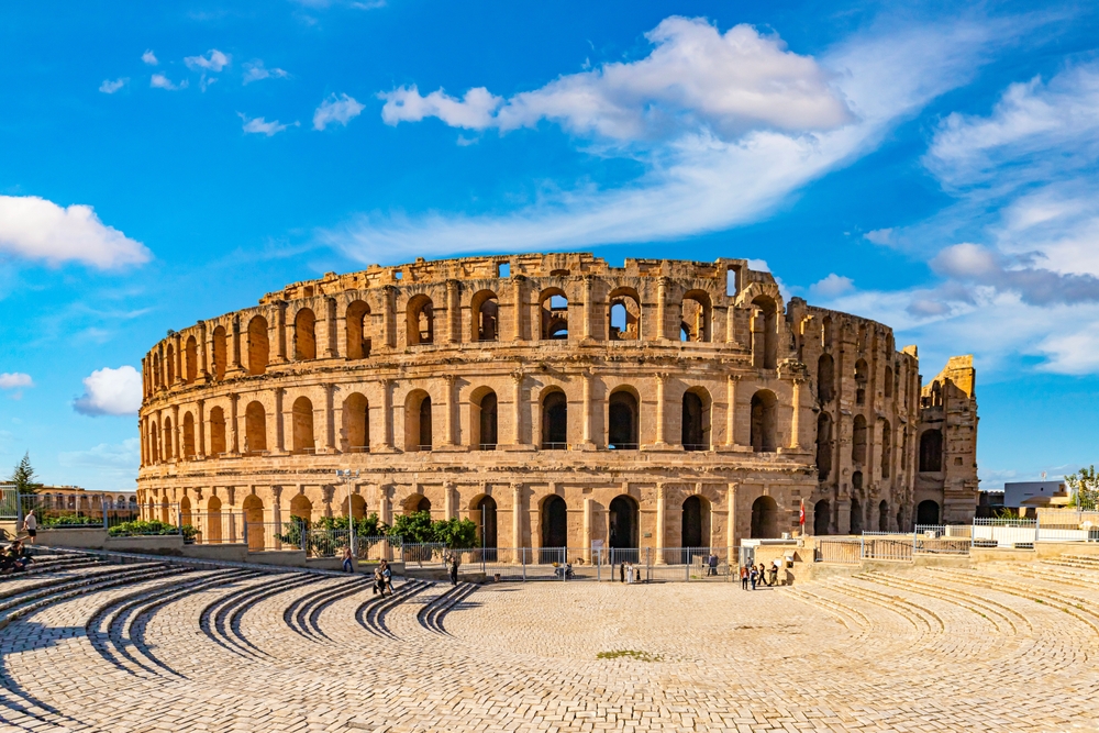 Koloseum El Jem, Tunisko