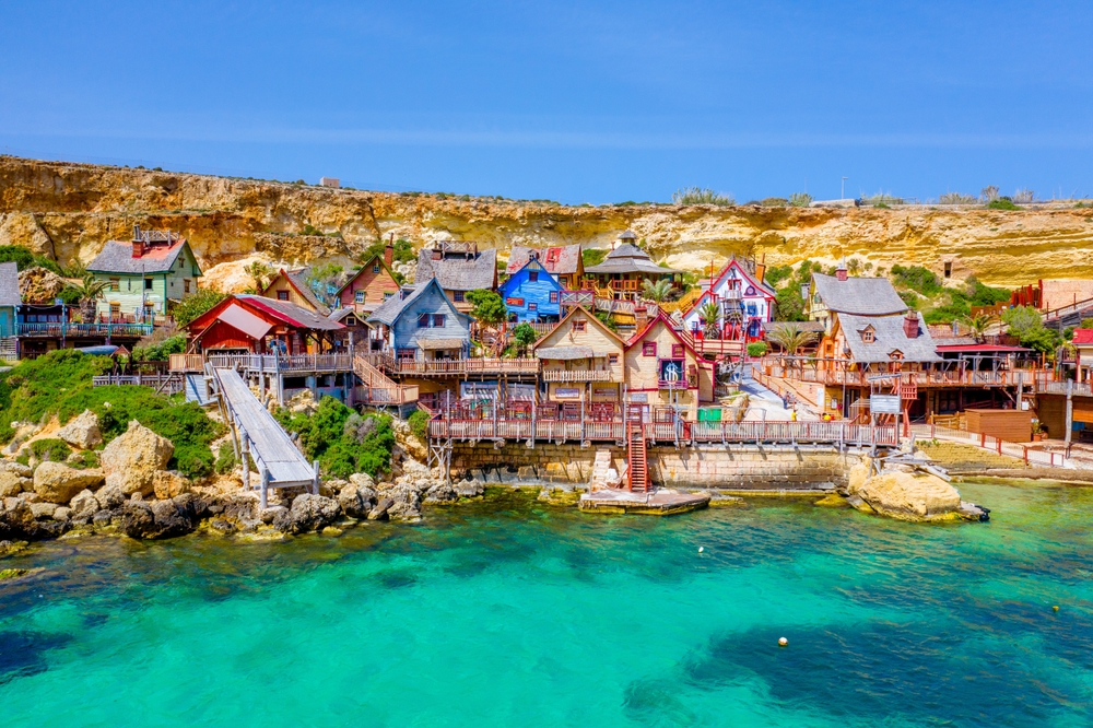 Popeye Village - Pepkova vesnice, Malta