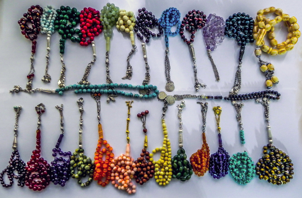 Řecké komboloi korálky na hraní či k relaxaci