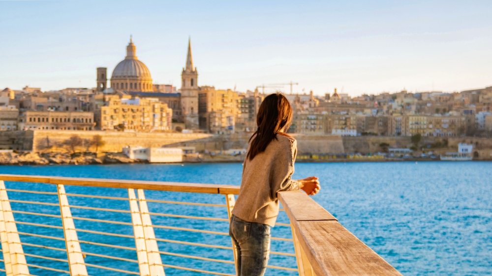 město Valleta na Maltě