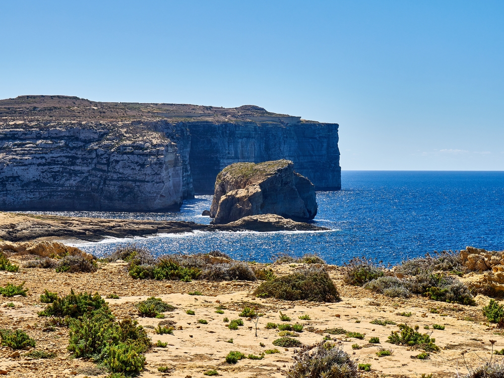 ostrov Gozo Malta