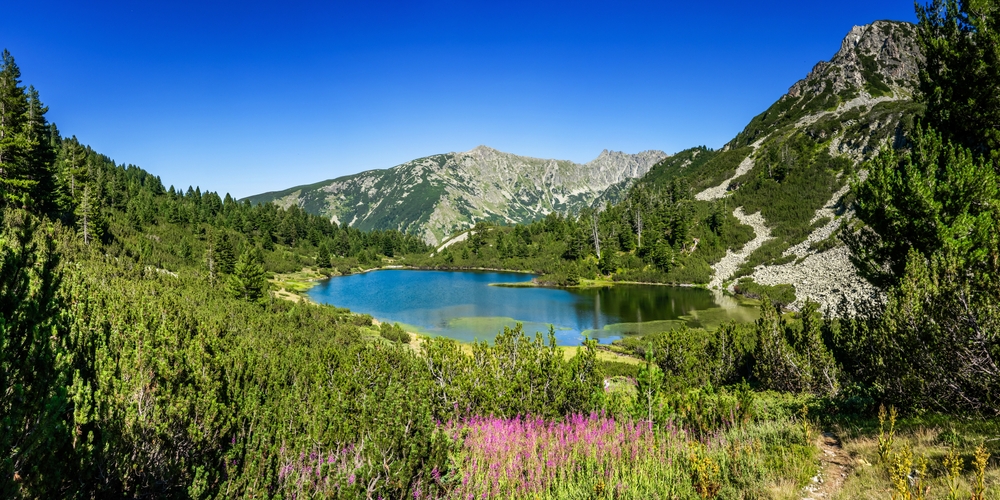 pohoří Pirin v Bulharsku