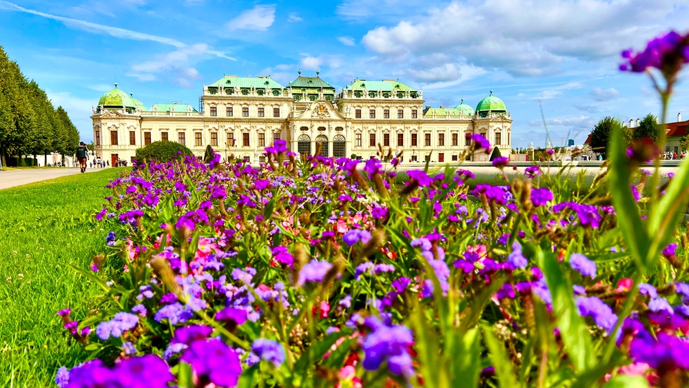 Hrad Belvedere ve Vídni v Rakousku