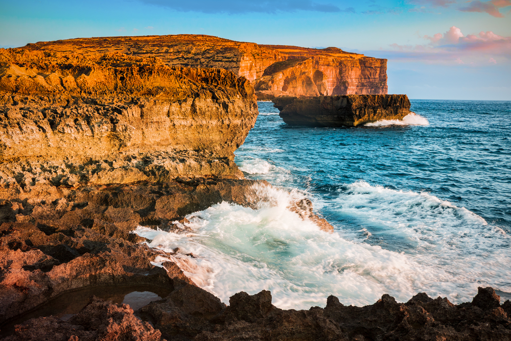 Ostrov Gozo na Maltě – co vidět během pobytu? 3 Zátoka Dwejra Gozo Malta