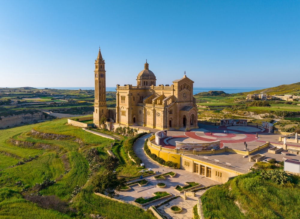 Ostrov Gozo na Maltě – co vidět během pobytu? 5 bazilika Ta Pinu ostrov Gozo Malta