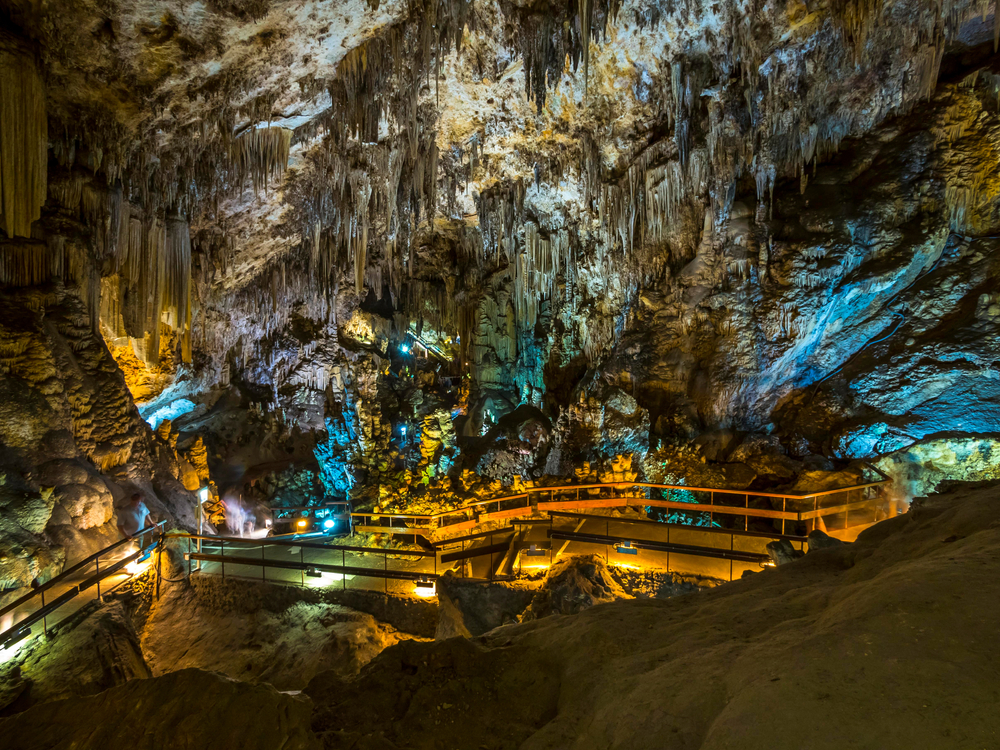 jeskyně Cueva de Nerja na Costa del Sol Španělsko