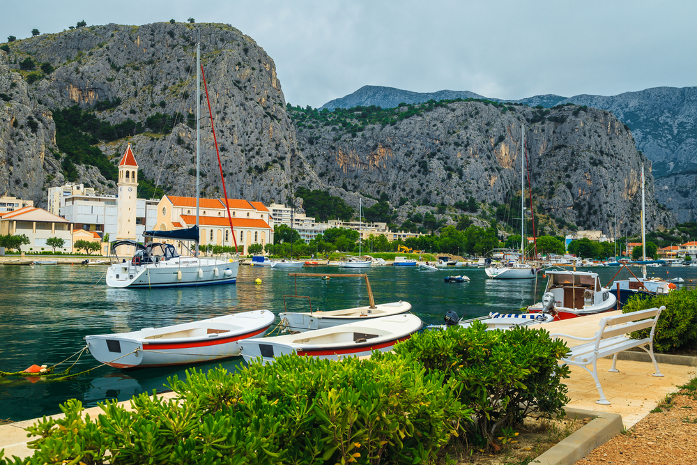 letovisko Omiš, Chorvatsko