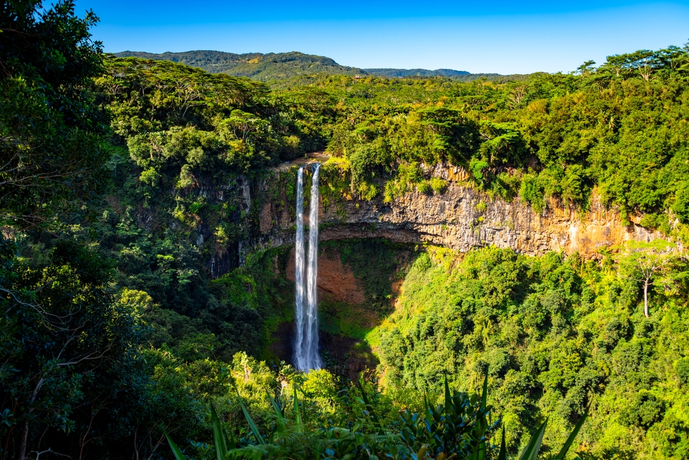 Mauritius-příroda-vodopád