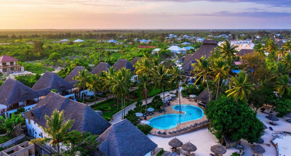 6 nejoblíbenějších hotelů na Zanzibaru 2 Paradise Beach Resort, jeden z nejlepších hotelů na Zanzibaru