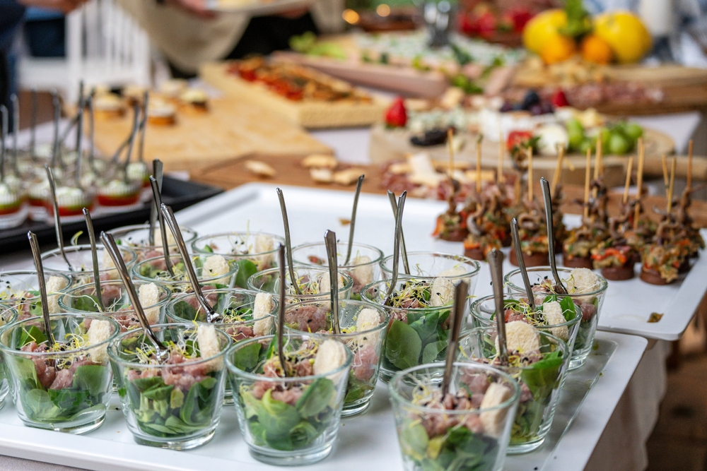 Tapas z rukoly s tuňákem na Mallorce