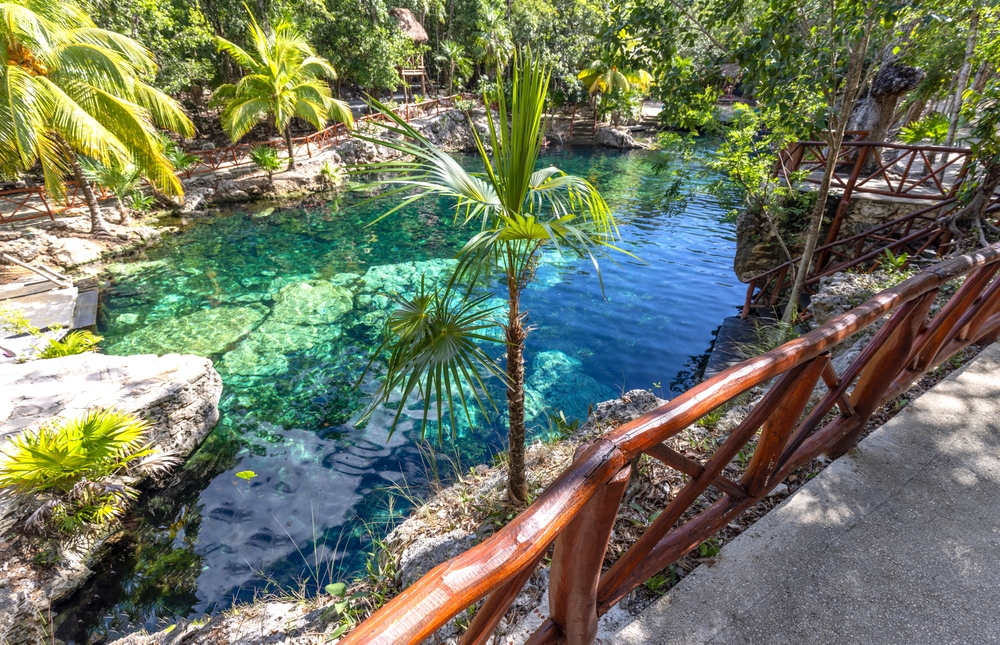 Cenote Casa Tortuga u Tulumu v Mexiku