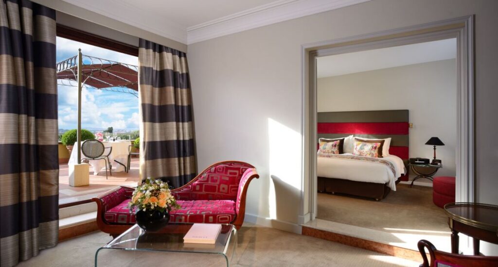 Top 5 nejlepších hotelů v Římě 2 Sofitel-Rome-Villa-Borghese v Římě